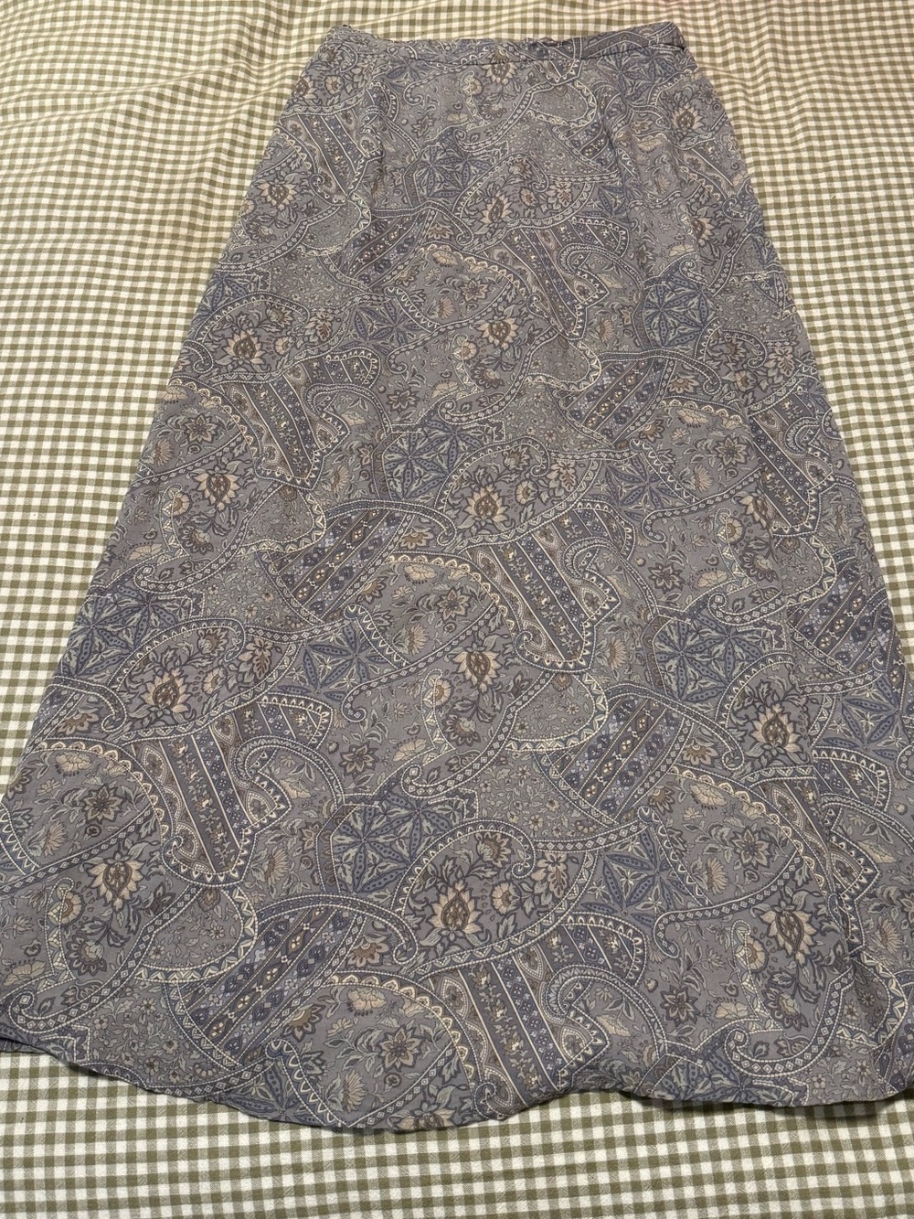 Talbots Vintage Silk Skirt